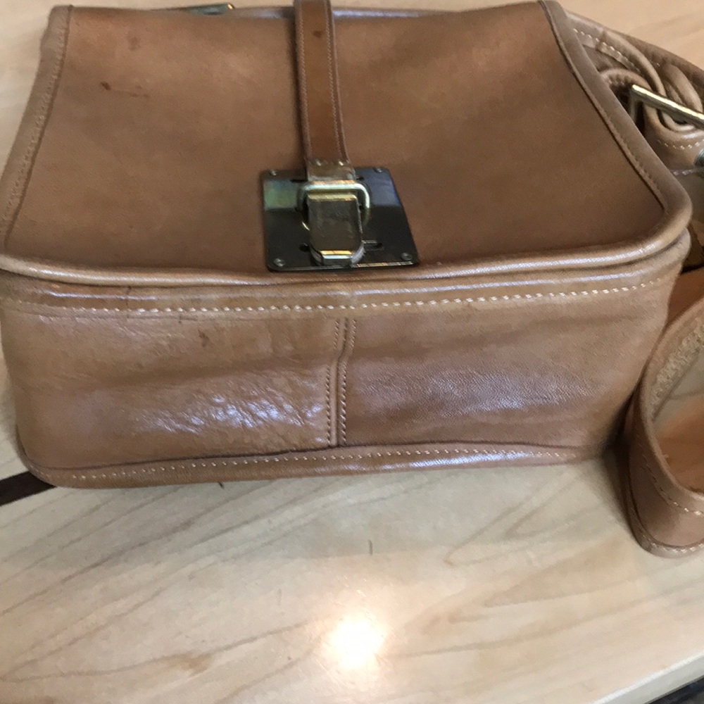Vintage Coach Pre-Creed Brass Hasp Courier - Picture 6 of 12